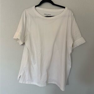 Jessica London White Plus Size T-Shirt Size 18/20